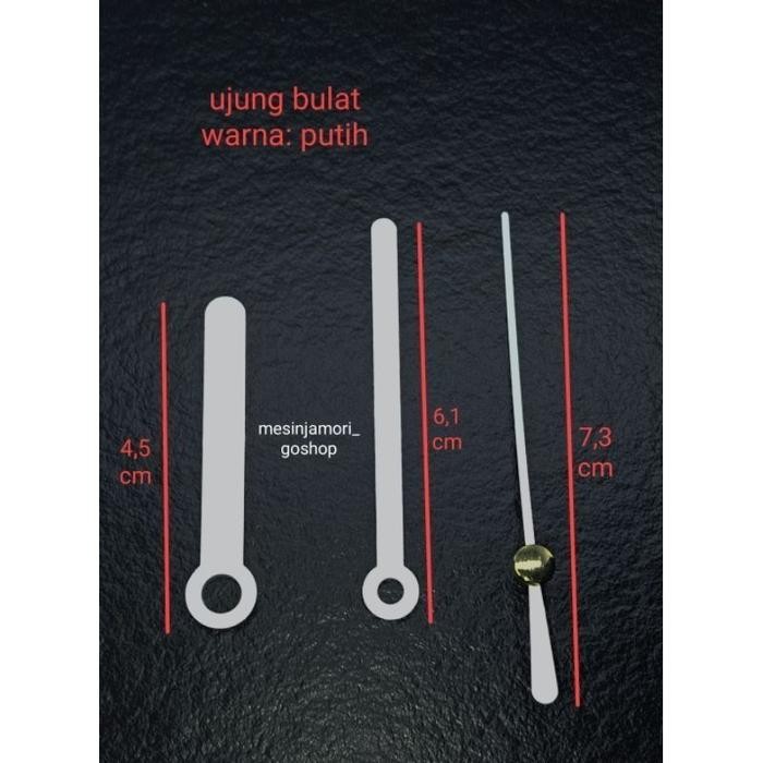 jarum jam dinding (jarum saja) *