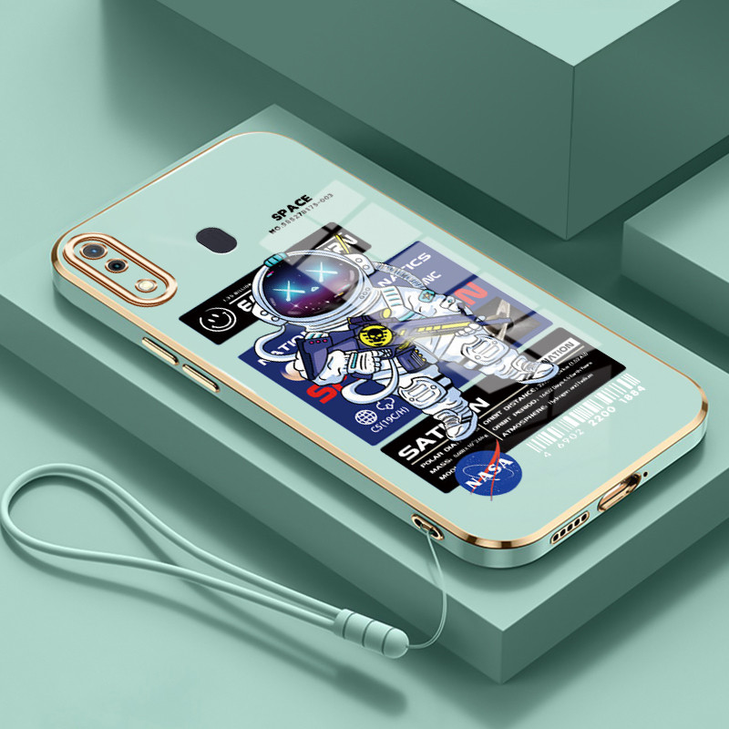 Casing Untuk Samsung Galaxy A20 A20s A30 A21s M10s Case Casing Robot Cyber silikon tahan HP Softcase