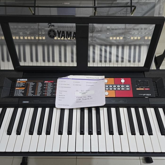 Yamaha Psr F51 Keyboard Pemula Second Like New