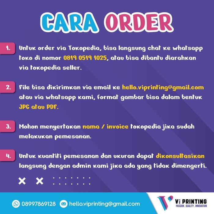 

TRIPOD BANNER PROMO + LAMINASI GLOSS KODE 685