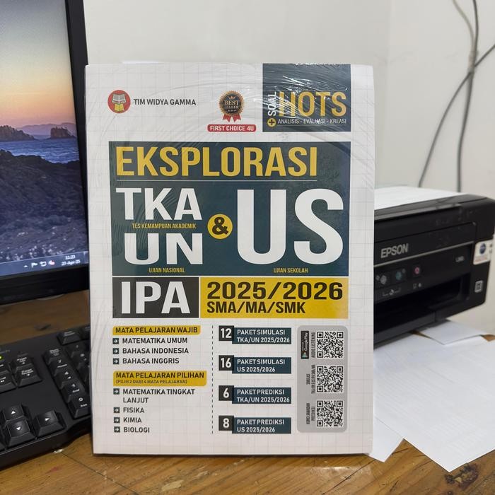 

Ready BUKU EKSPLORASI TKA/UN & US IPA IPS 2025/2026 SMA/MA/SMK - YRAMA WIDYA