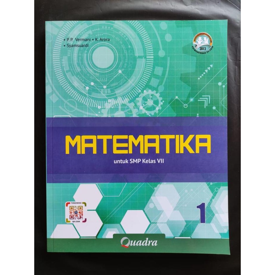 

Ready MATEMATIKA K13 Quadra SMP/MTS Kelas 1