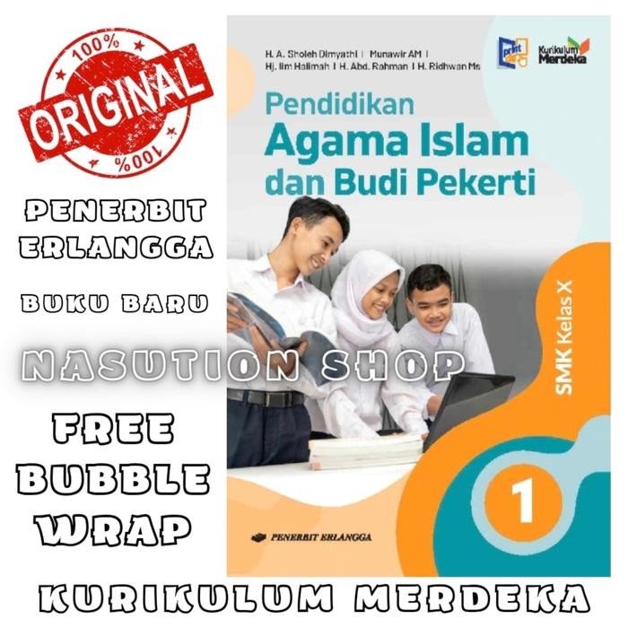 

Ready Buku Agama Islam Kelas 1 / X 10 SMK Erlangga Kurikulum Merdeka ORI