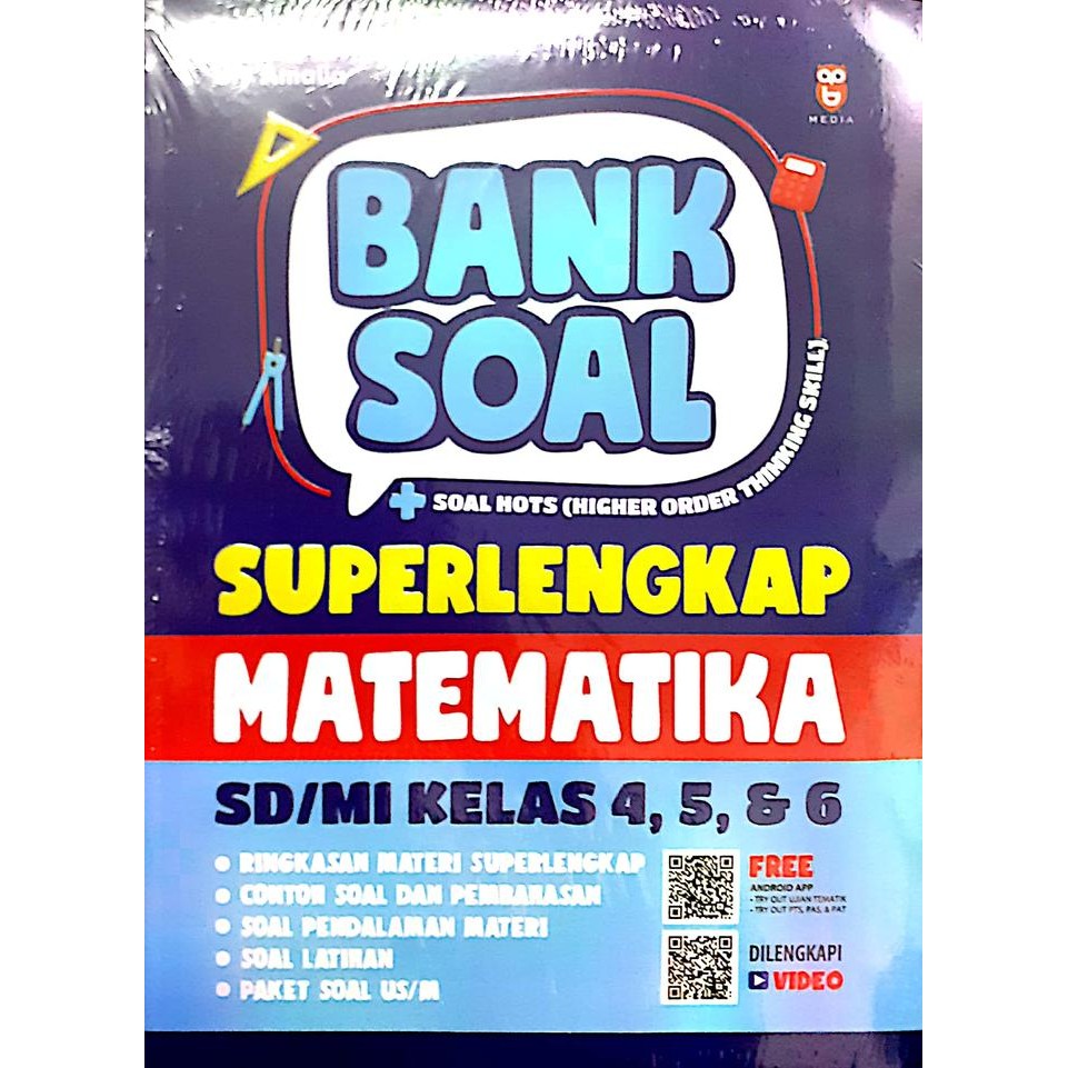 

Ready BANK SOAL+SOAL HOTS SUPERLENGKAP MATEMATIKA SD/MI KLS 4,5, & 6