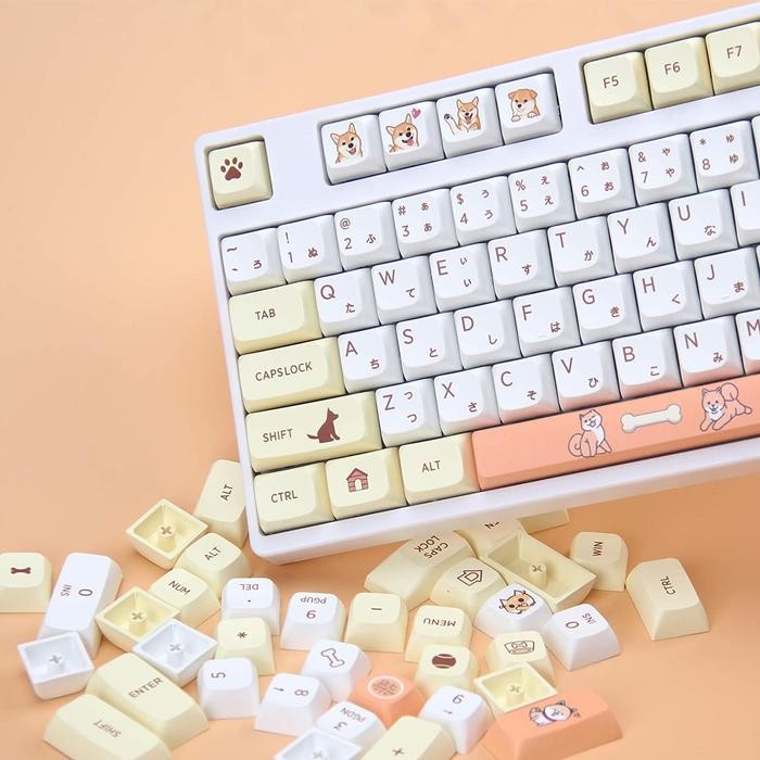 [Expert] KEYCAPS SHIBA INU XDA PROFILE JAPAN ROOT SUBLIM MECHANICAL KEYBOARD