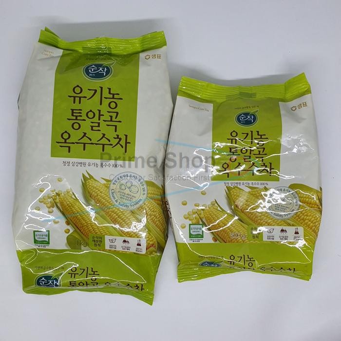 

PURE KOREAN ROASTED CORN TEA MINUMAN TEH BIJI JAGUNG KHAS KOREA 500 GR