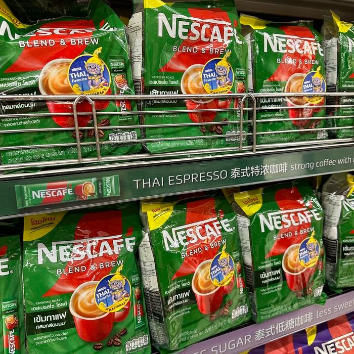 

KOPI NESCAFE THAILAND BLEND & BREW RICH AROMA BLACK & ESPRESSO ROAST