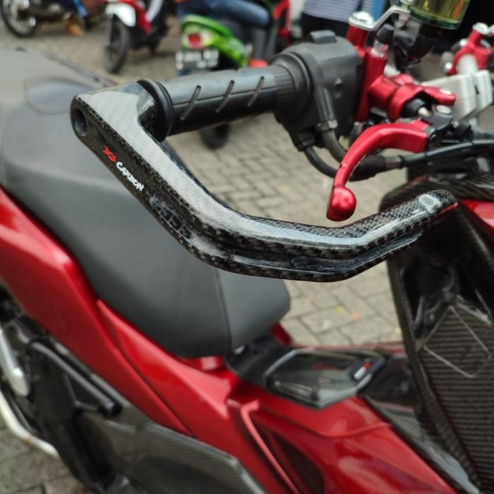 Terlaris Hand Guard / Proguard Carbon Kevlar For Adv 150 / Adv 160