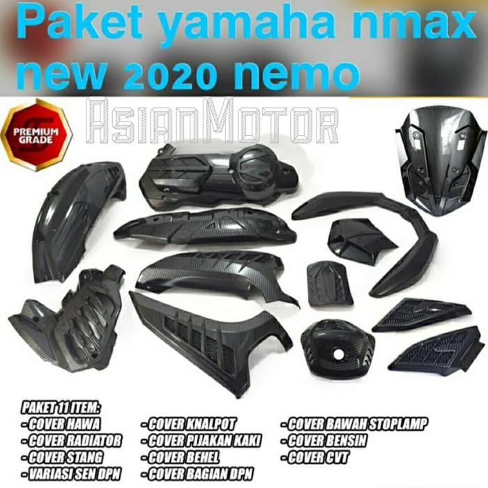 

Terlaris Paket Nmax New 2020 Nemo Carbon/ Paket Cover Carbon All New Nmax 155
