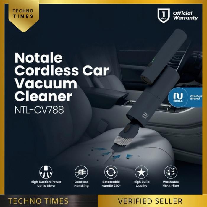 Mantab Notale Portable Car Vacuum Cleaner 8000Kpa