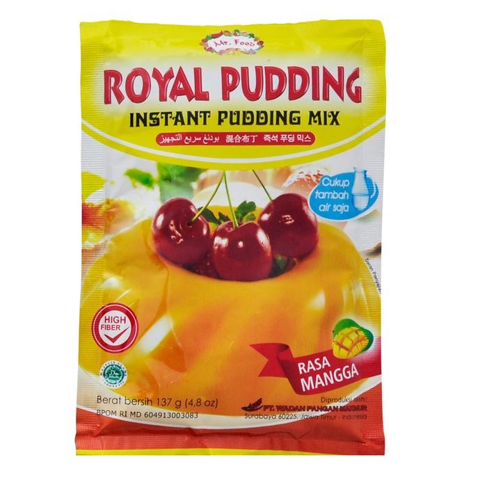 

FREShBgt- Tepung Royal Pudding Mangga Mr. Food 137gr