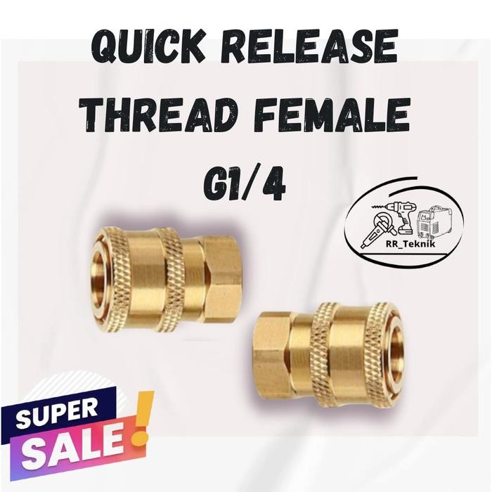 Quick Release Thread Female G 1/4
