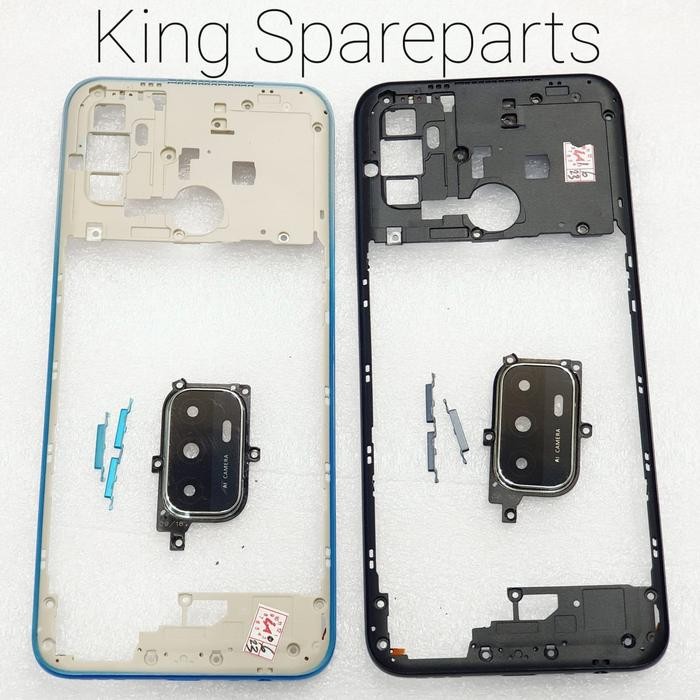 BEZZEL BEZEL BAZEL TULANG MESIN TENGAH OPPO A53 A33 ORIGINAL
