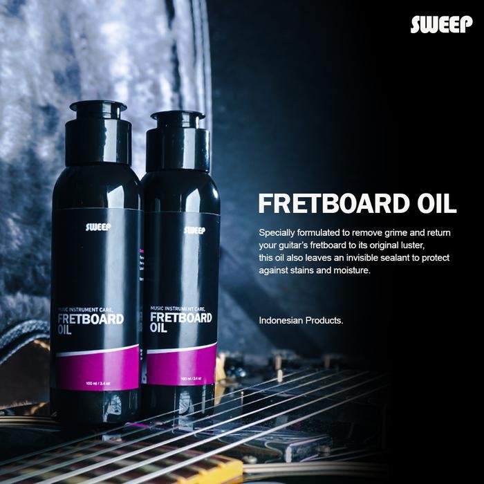 HOT SALE Sweep Fretboard Oil / Pembersih Fretboard Gitar Bass & Biola / Guitar Polish