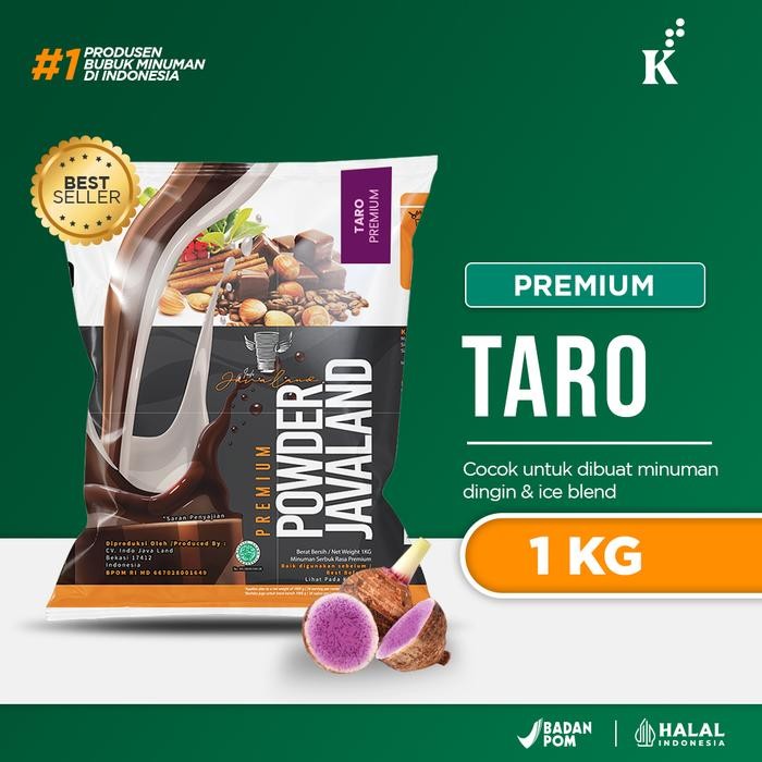 

Bubuk Minuman Premium Taro Bubble Powder Drink 1 Kg