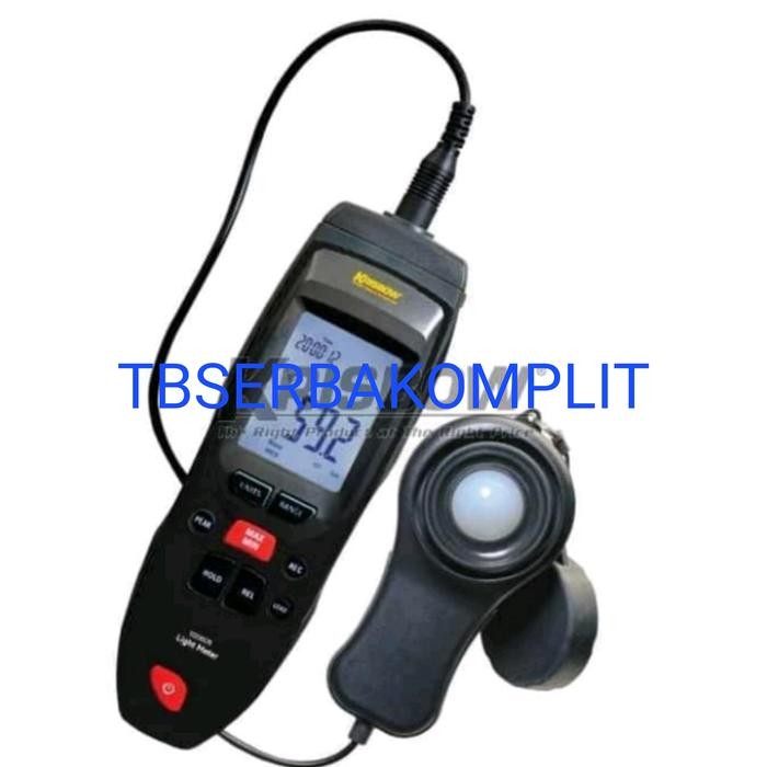 Krisbow 10206578 Digital Lux Light Meter Range 400000 Alat Ukur Cahaya