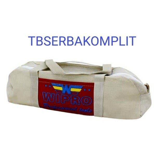 Tool Bag 25Kg Wipro Tbl-C Cream Putih Tas Pekakas Peralatan Tukang