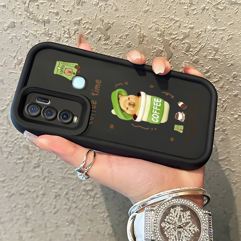 Casing Hp VIVO Y50 VIVO Y30 VIVO Y30i Case Kesing Casing HP Groundhog penutup pelindung silikon Soft