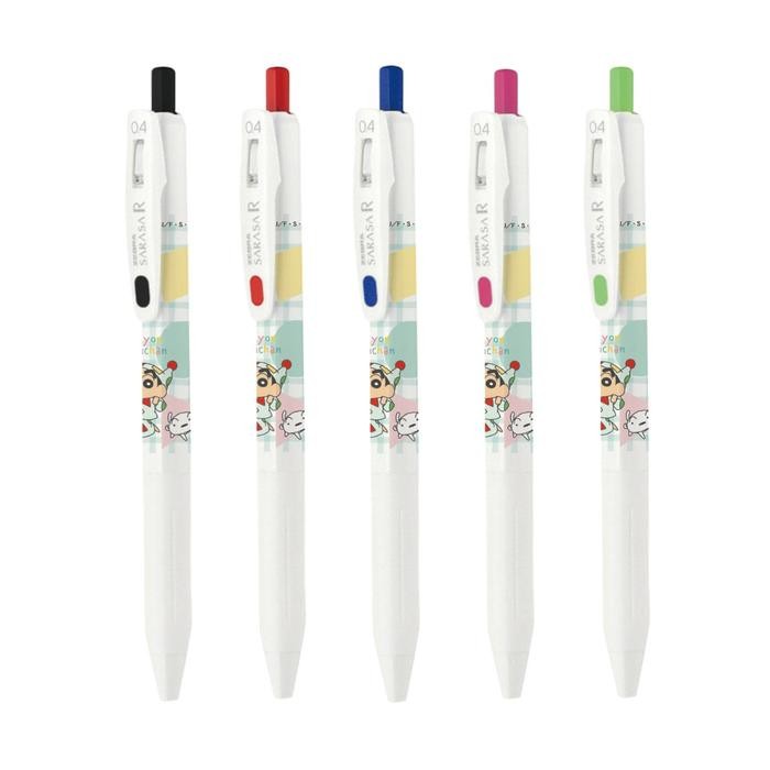 

Zebra Sarasa R Crayon ShinChan 0.4mm Gel Ink Pen Limited Edition