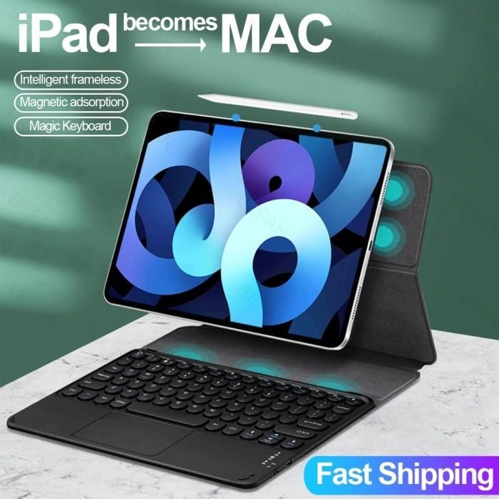 Casing iPad Pro 11 inch 12 inch 2018/2020/2021 iPad air 4 Case with keyboard bluetooth Casemee