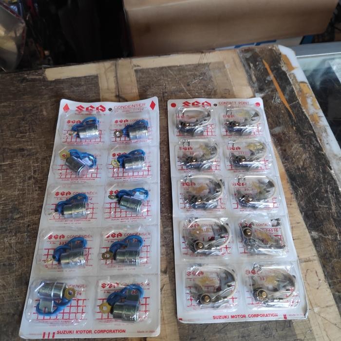 Platina + Condensor Set Suzuki Carry 100% Dijamin Asli Sgp Asli Mobil