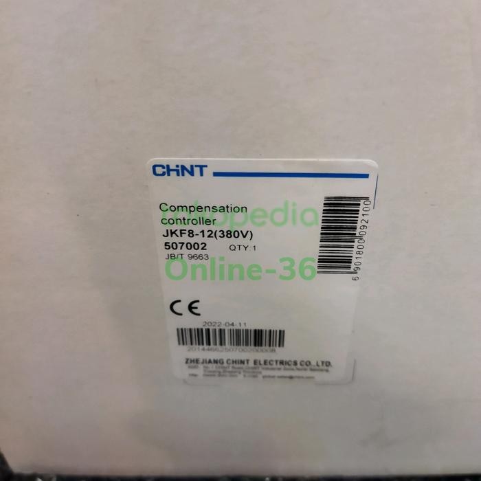 Gercep Chint Jkf8 Intelligent Power Factor Compensation Controller 12 Step