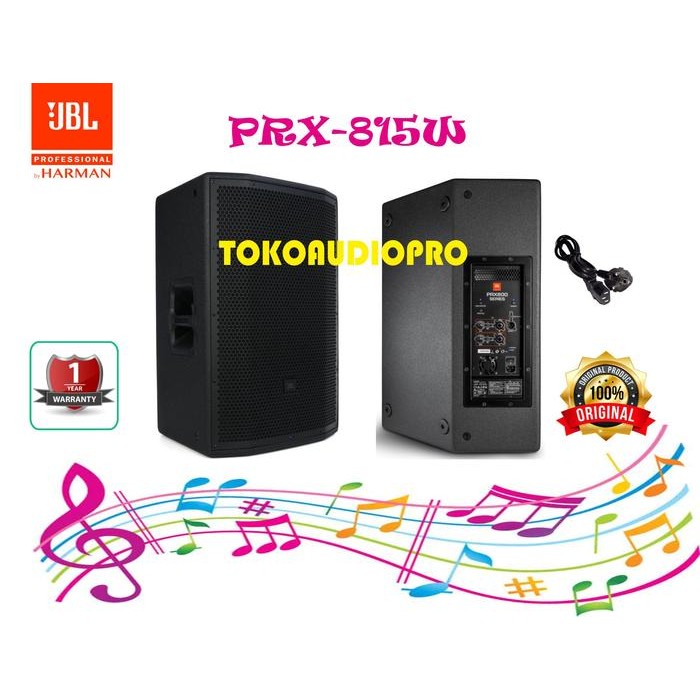 Speaker Jbl Prx815W 1500W 15" Powered Speaker Aktif Jbl Prx-815W