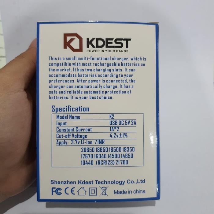 (Allthebest) CHARGER KDEST K2 - 2 SLOT