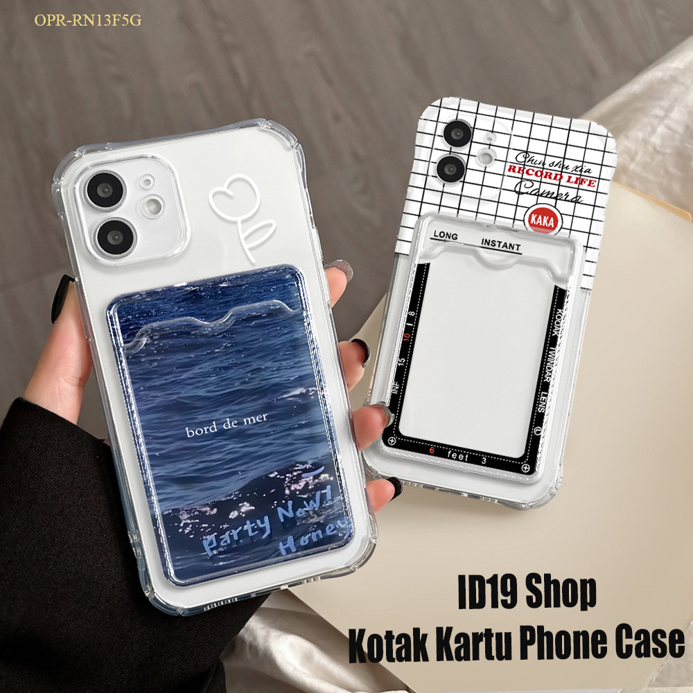 Casing Hp Untuk OPPO Reno 13F 4G 5G Phone Case Soft Cesing Cover Tempat Kartu KB19 1021