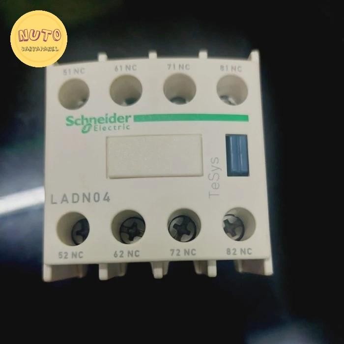 AUXLERI KONTAKTOR LADN04(4NC) SCHENEDER