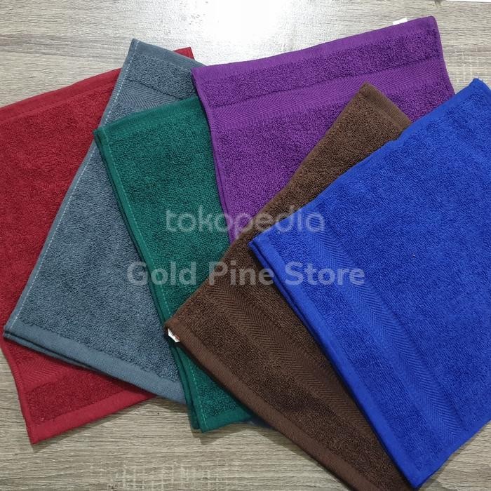 sapu tangan handuk handuk minyak handuk kecil polos - meresap *
