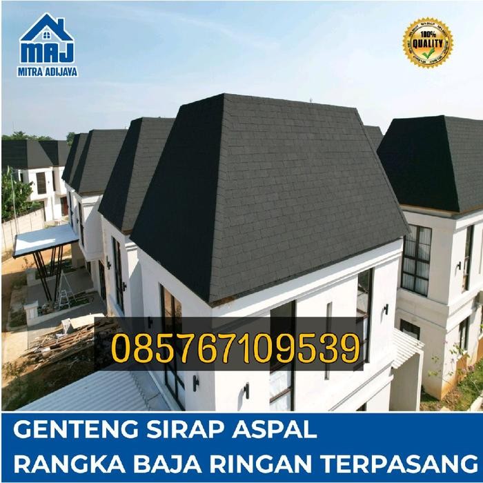 genteng bitumen sirap aspal jakarta *