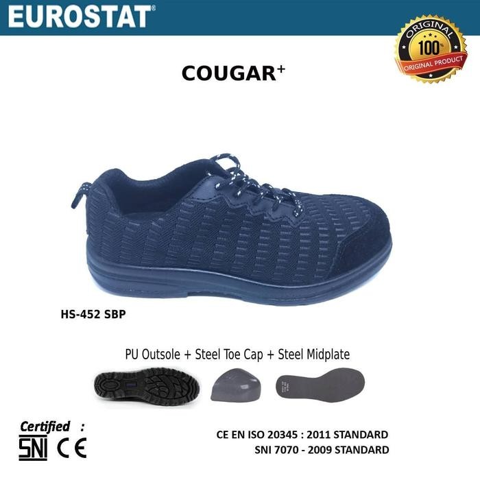 SAFETY SHOES EUROSTAT HS-452 BLACK