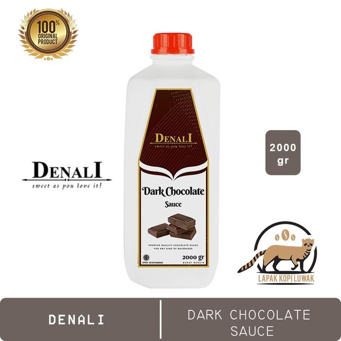 

New Dark Chocolate Sauce merk Denali