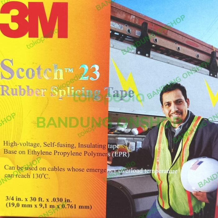 PREMIUM 3M RUBBER SPLICING TAPE SCOTCH 23 SCOTCH23 RUBBER TAPE 3M SCOTCH 23 3M