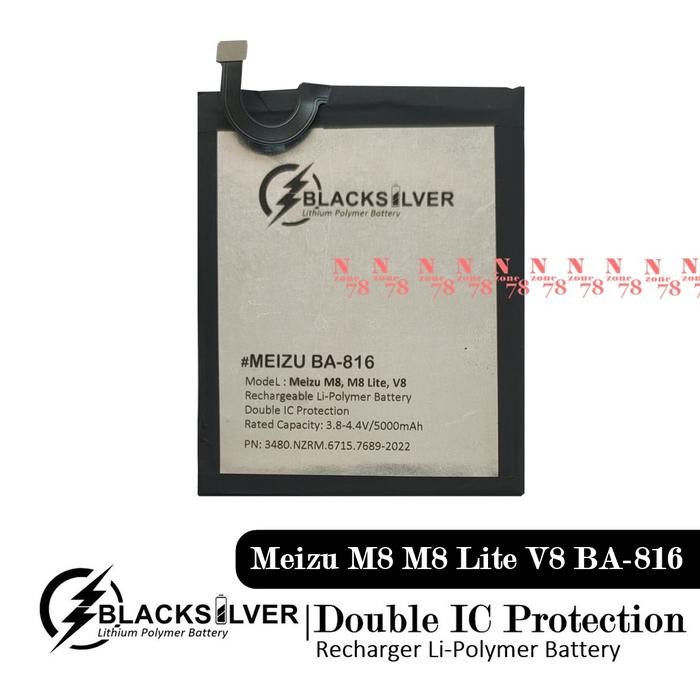 Baterai Meizu M8 M8 Lite V8 BA816 Double IC Protection Online