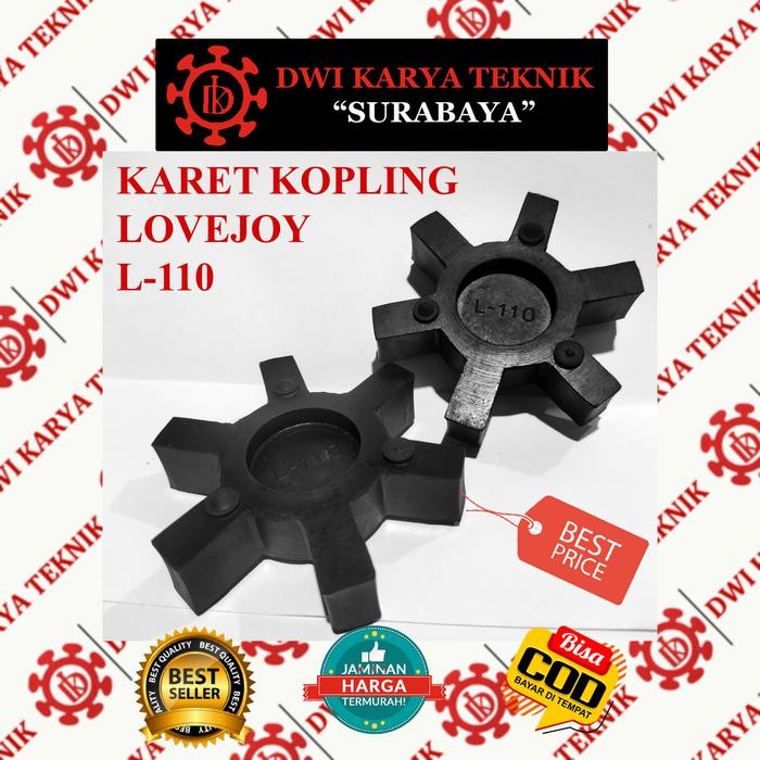 PREMIUM KARET KOPLING L 110 COUPLING KOPEL 110 L110 L-110 L RUBBER LOVEJOY