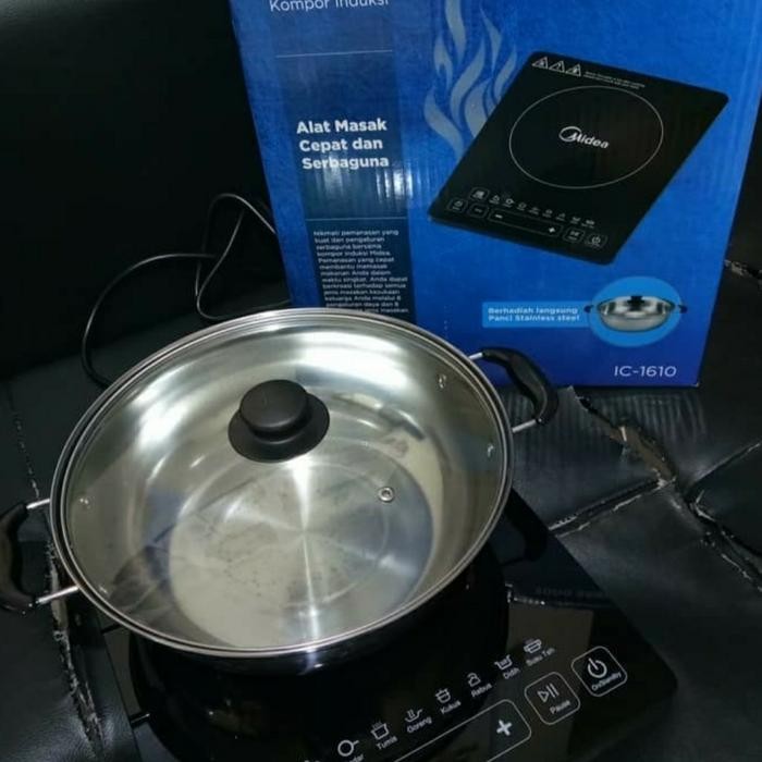 Kompor Induksi Midea Listrik IC 1610 / Kompor Listrik Midea + Panci