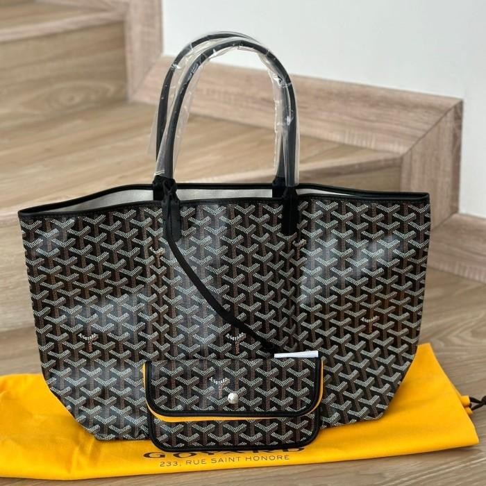 New Goyard St Louis sz PM Black Black best seller