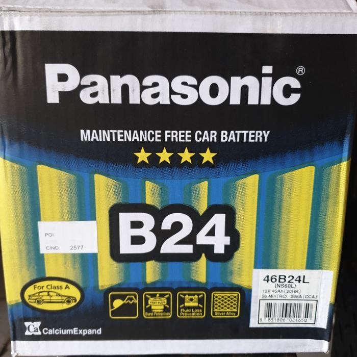Aki Mobil Panasonic MF NS60L 45ah