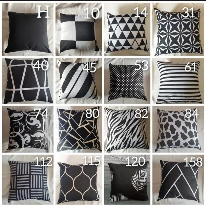 sarung bantal sofa 60x60