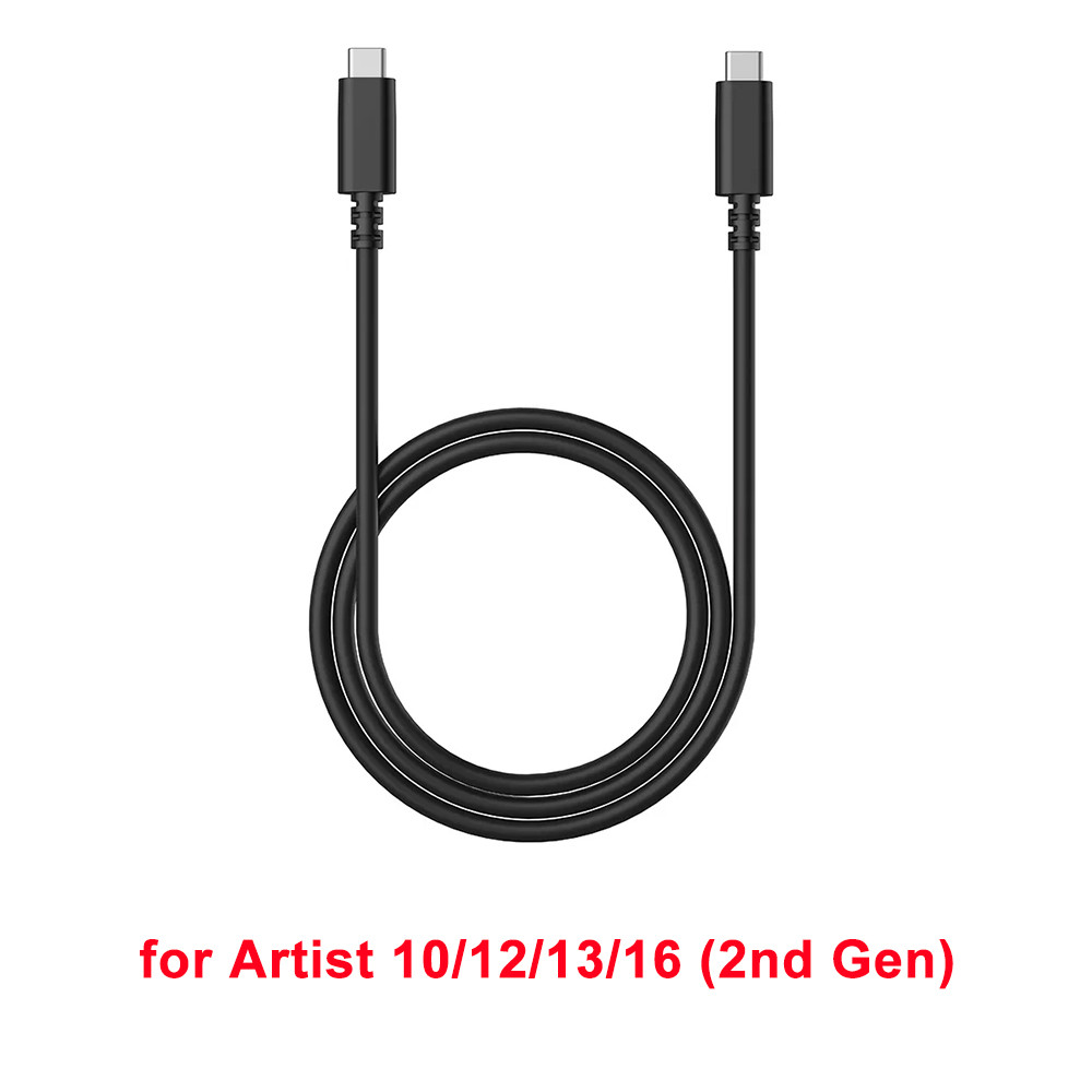 XPPen Brand Original 1.5 Meter Type-C to Type-C Cable for Graphic Tablet Monitor Artist 10/12/13/16