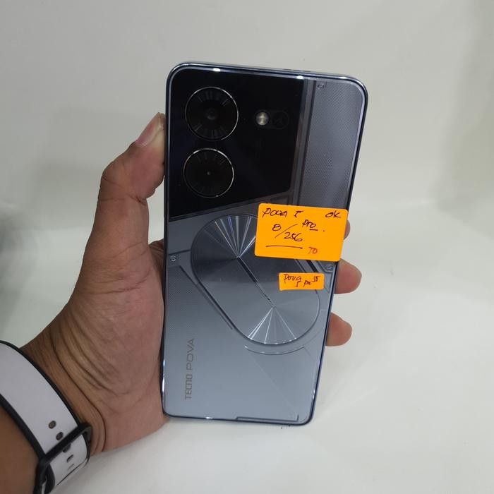 tecno pova 5 pro 5G 8/256GB batang mulus second