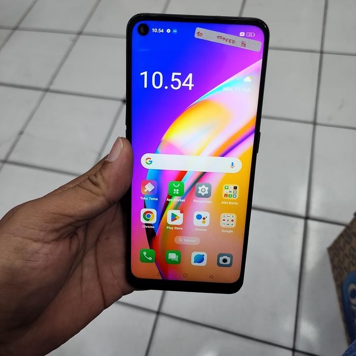 oppo reno 5F 8/128GB batang second ori
