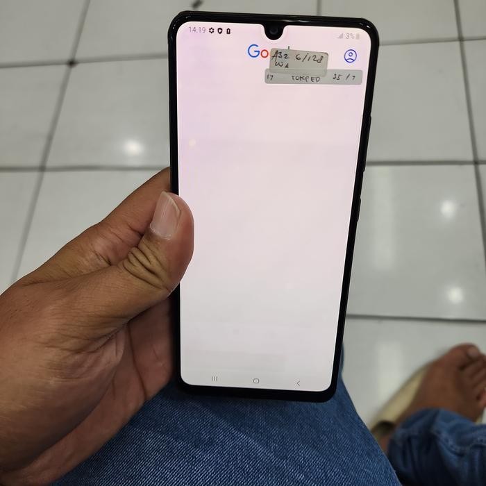 samsung a32 6/128GB second batang (minus)