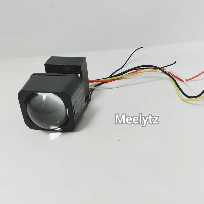 Projector Biled Matrix X1 1,5Inc 2 Warna All Weather Devil Eye Rgb Plus Kipas Pendingin