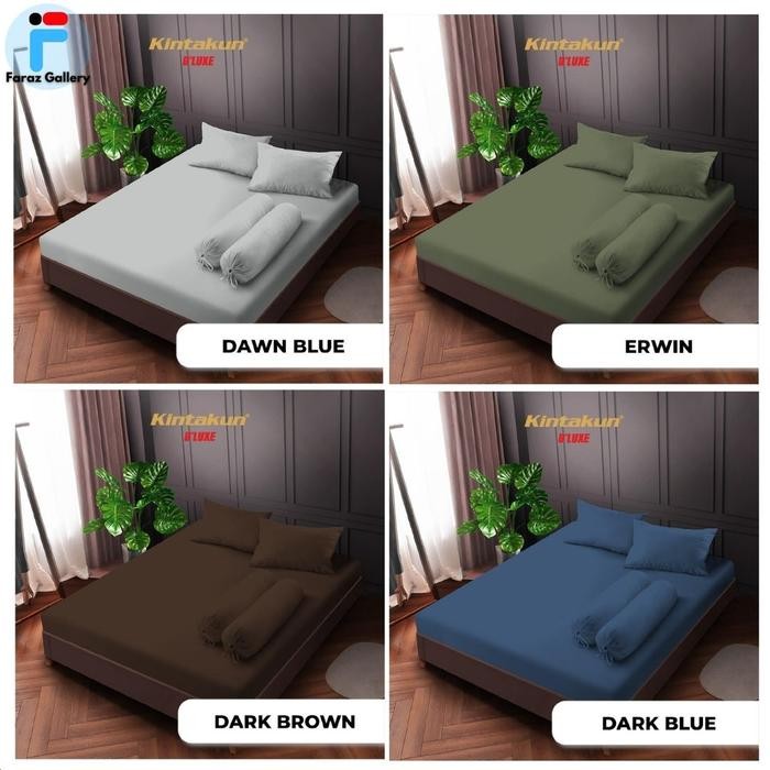 Kintakun Sprei Dluxe Queen 160X200 cm Tinggi 30 Cm
