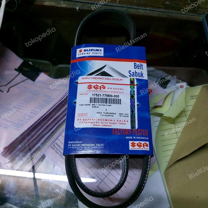 TERBARU VAN BELT DINAMO ALTERNATOR SUZUKI ERTIGA/SPLASH 5PK897