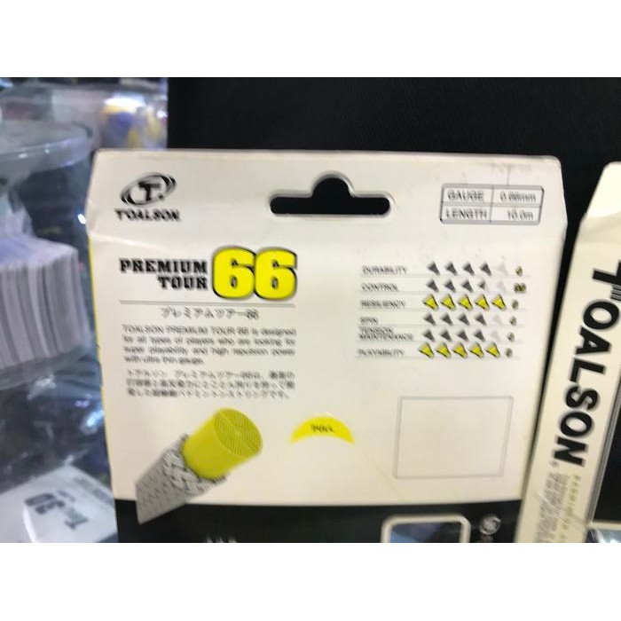 Senar Bulutangkis Toalson Premium Tour 66 Original #Gratisongkir