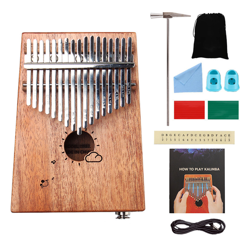 17 Keys Eq Kalimba Thumb Piano High-Quality Acacia Wood Body Thumb Piano Musical Instrument Kalimba